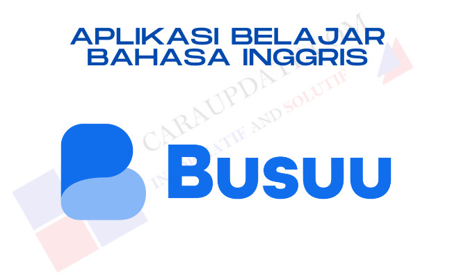 Learn to speak English with busuu