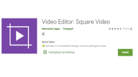 Mengenal aplikasi video Bokeh square video